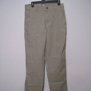 32 Degrees Cool Performance Chino Pants, Tan, Regular Fit, Stretch, Men's 30x32